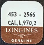 Nos Genuine Longines Cal. L.970.2 - Setting Wheel Part# 453 + 2566. Fixed Price $18.99.