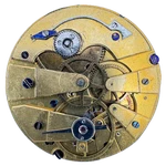 Antique 42MM Unbranded Key Wind Swiss Lever Escapement Pocket Watch Movement. Fixed Price $45.20.