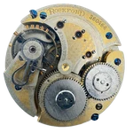 Antique 16S 1890 Rockford Mechanical Hunter Pocket Watch Movement 101 Tow Tone. Fixed Price $90.40.