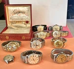 Watchmaker Special 10 Lot All Running But Need Service 4 Re-sale. Fixed Price $459.00.