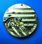 18 Size / E. Howard Series Vii Grade 4 Pocket Watch Movement Parts. Fixed Price $60.00.