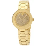 Movado Bold Pave Crystal Dial Ladies Watch 3600492. Fixed Price $242.74.