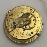 Antique W.m Cooper Liverpool Key Wind Fusee Pocket Watch Movement England 44MM. Fixed Price $54.99.