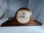 Vintage Ingraham Model 167 Electric Wooden Mantle Clock Working Condition. Fixed Price $29.00.