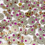 25 Jewels Setting Shockproof Bloc Cap Part Watchmaker Repair Lot Steampunk. Fixed Price $11.39.