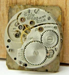 Vintage 1926 Lady Waltham 15 Jewel Model L-10 Watch Movement With Dial Hands. Fixed Price $49.00.