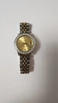 Rolex 18K Gold & Stainless Steel Datejust Bracelet Watch With Diamond Bezel 6827. Fixed Price $6949.99.