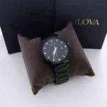 Bulova Men New Modern Futuro Black Dial 3HAND Quartz Watch 98D114 42MM. Fixed Price $139.89.