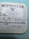 Wittnauer Part # 200 Center Wheel Complete. Sealed Nos (6N7G5). Fixed Price $9.95.