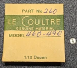 Nos Jaeger Lecoultre Minute Wheel Cal. 460-490 Part 260. Fixed Price $22.99.