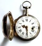 Antique Verge Silver Regnier Arras Fusee French 18TH 1700S Pocket Watch Works. Fixed Price $2880.00.