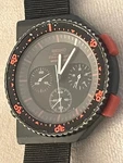 1980 Seiko Quartz Chronograph Sports 100 7A28A Watch Giugiaro Design New Bat.. Fixed Price $529.00.