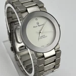 Charles Raymond Watch Men 33MM Case Silver 7.75" Band- New Battery. Fixed Price $14.99.