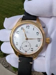 Vintage Omega Marriage Watch 48MM Pocket Movement C1923-25 Gold Tone. Fixed Price $899.00.