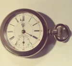 Vintage National Watch Co Pocket 17J #172654 (W-86). Fixed Price $95.00.