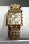 1951 Longines Whittnauer 14K Gold Case Ladies Watch Rgp Band Rare Dial 25.6 Gram. Fixed Price $575.00.