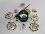 Nos 1976 Jimmy Carter Dyi Watch Parts - Peanuts To President Dial Case Movement. Fixed Price $50.00.
