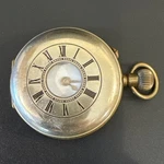 Works! Vintage Antique Remontior Swiss Wind Up Hunter Pocket Watch. Fixed Price $125.00.