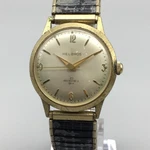 Vintage Helbros Invincible Mens Watch 34MM Manual Wind 21 Jewels Gold Tone. Fixed Price $104.99.
