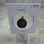 1889 Seated Liberty Dime Love Token Pendant W/ Loop, .900 Silver. Fixed Price $48.00.