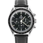 Vintage Omega Speedmaster Moonwatch Steel Black 42MM Manual 145.012-67. Fixed Price $7643.34.