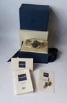 Raymond Weil 5560 1998 Gents Two Tone Blue Dial Sapphire Crystal Quartz Watch. Fixed Price $257.30.