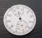 Heuer Valjoux Cal 61 Chronograph Watch Dial + Movement For Parts Repair 1940. Fixed Price $200.00.