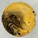 Antique 6S 1887 Waltham Jewels Mechanical Hunter Pocket Watch Movement Usa. Fixed Price $45.20.
