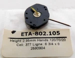 Eta 802.105. Swiss Movement Quartz. No Battery. New Old Stock. Sku A133-20. Fixed Price $29.89.