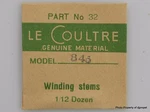 Jaeger Lecoultre Stem Cal. 845 Part #32 401. Fixed Price $29.95.
