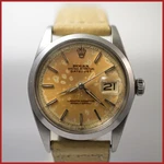 Vintage Rolex Datejust 1600 Smooth Bezel Tropical Patina Dial Ss Mens Watch. Fixed Price $4000.00.
