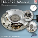 Eta 2892A2 Labor Automatic Movement, Swiss Made. Fixed Price $239.00.