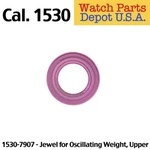 Rolex Caliber 1530-7907 Jewel For Oscillating Weight (upper) Swiss Made Parts. Fixed Price $17.55.