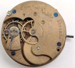 Vintage 1887 Elgin Grade 95 Jewel 6S Pocket Watch Movement For Repair. Fixed Price $24.00.