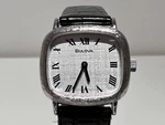 Vintage Nos Rare Luxury White Gold Plated Swiss Ladies Mechanical Watch "bulova". Fixed Price $169.00.