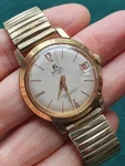 Vintage Ruflex Mens Watch Mechanical White Dial Gold Case Date 21 Jewels Running. Fixed Price $54.09.