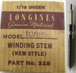 Longines 10.85N Watch Part: Winding Stem #401 Tap. Fixed Price $12.00.