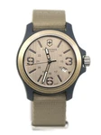 Victorinox Swiss Army Brown Watch 241516. Fixed Price $150.00.
