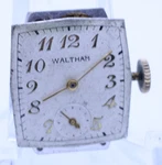 Waltham 750-B 17J Wrist Watch Movement For Repair (A23). Fixed Price $19.95.