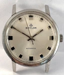 Vintage Baylor Stainless Steel Automatic Mens Watch Schild 1902 Runs Is. Fixed Price $69.00.