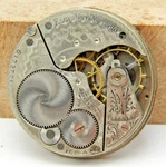 Antique 1900 Elgin 211 16S 7 Jewel Open Face Pocket Watch Movement With Dial. Fixed Price $39.00.