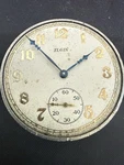 1927 Elgin 12S Pocket Watch Grade 315 15J Art Deco Dial Running Movement Ticks. Fixed Price $49.00.