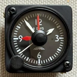 Revue Thommen Lemania Cal Z8 A-11 Aircraft Clock White Numbers And Elapsed Time. Fixed Price $369.95.