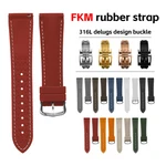 Fkm Sailcloth Strap For Universal Watches 20MM 22MM Black Butterfly Buckle. Fixed Price $98.84.