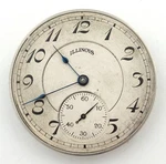 Illinois 12S 15J Of Grade 403 Pocket Watch Movement For Parts Repairs #F358. Fixed Price $29.99.