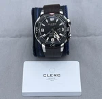 Clerc Hydroscaph H1 Black Automatic Men's Watch. Fixed Price $2200.00.