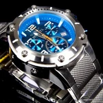 Invicta Speedway Xl Teal Blue Stainless Steel Chronograph Swiss Parts Watch New. Fixed Price $229.99.