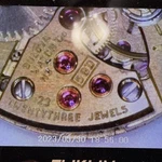 Runs! 23 Jewel Nice Bulova Cal. 5BD Women's Watch Movement With Dial And Crown. Fixed Price $29.99.