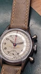 Vintage Pierce Chronograph 1940S Cal. 134 Waterproof Case Serviced & Working. Fixed Price $1250.00.