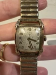 Vintage Elgin Wristwatch Gild 10KRGP Bezel Base Metal Back Works. Fixed Price $45.00.